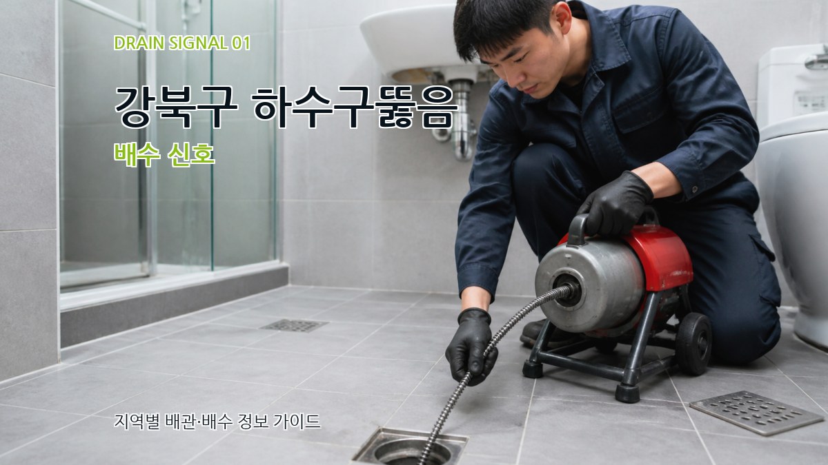 강북구 하수구뚫음