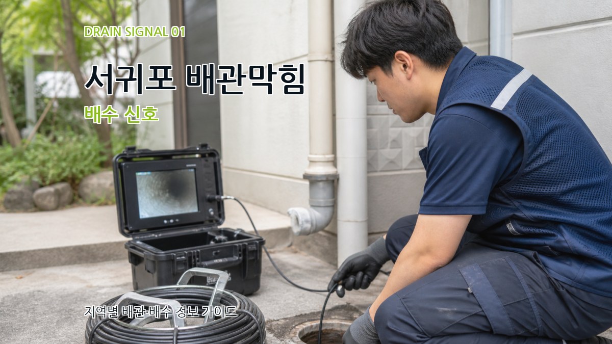 서귀포 배관막힘