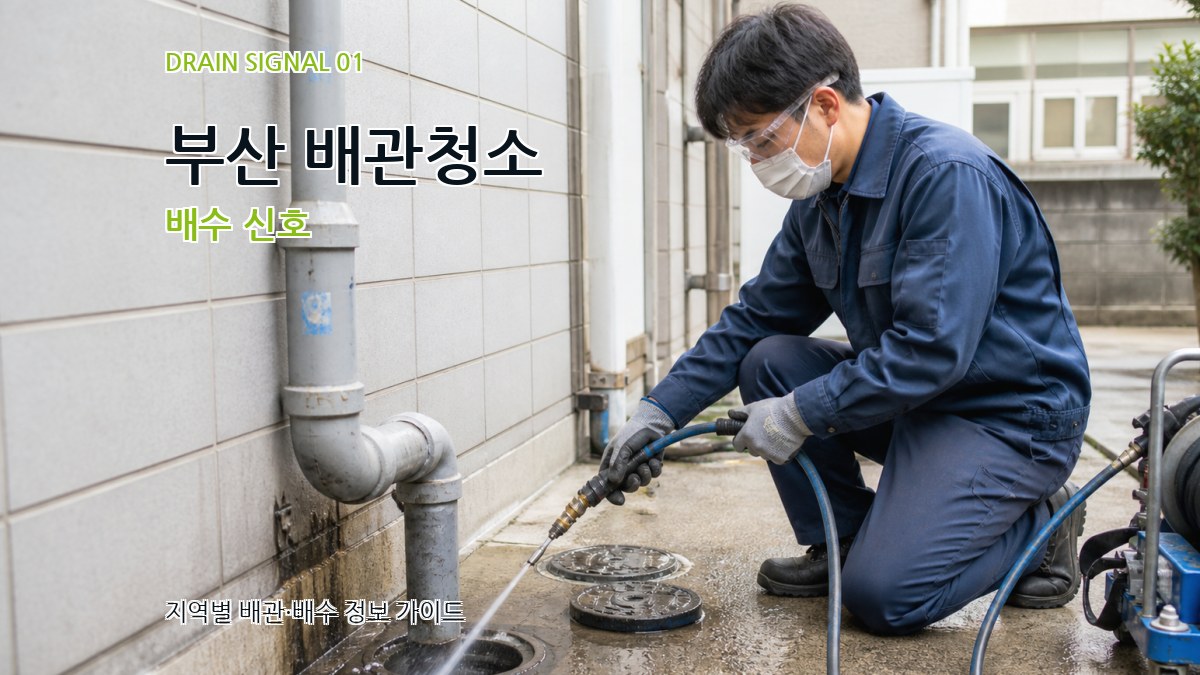 부산 배관청소