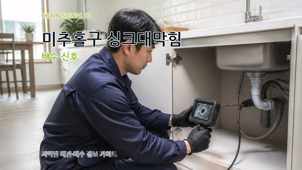 미추홀구 싱크대막힘