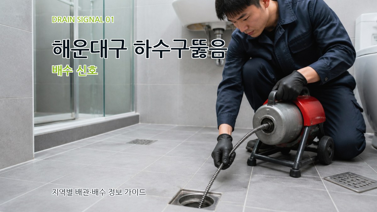 해운대구 하수구뚫음