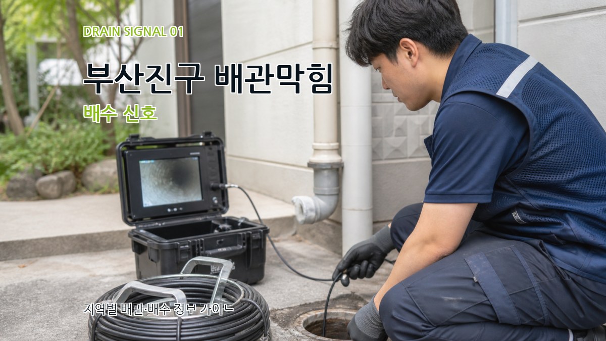 부산진구 배관막힘