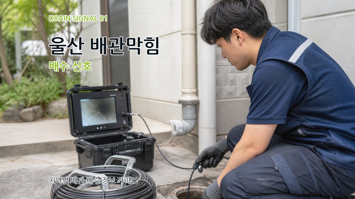 울산 배관막힘