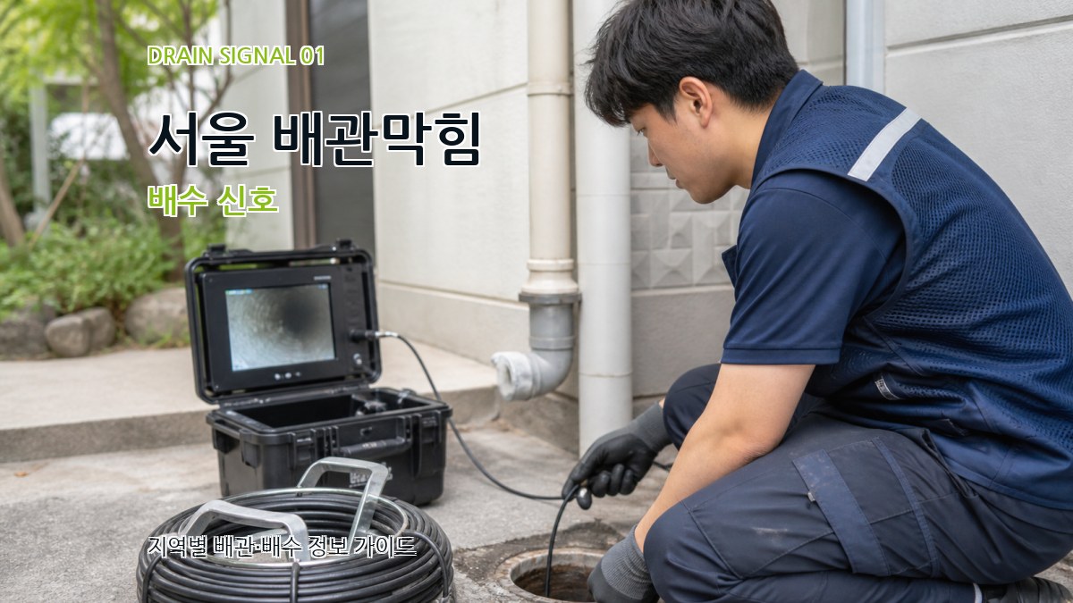 서울 배관막힘