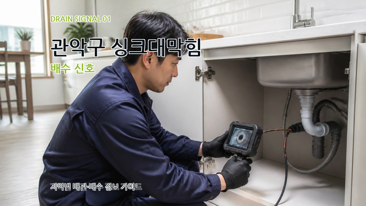 관악구 싱크대막힘
