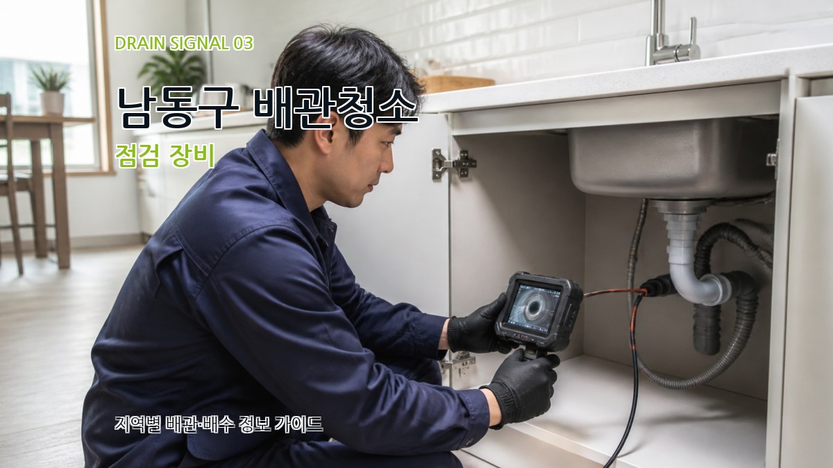 남동구 배관청소 점검 장비