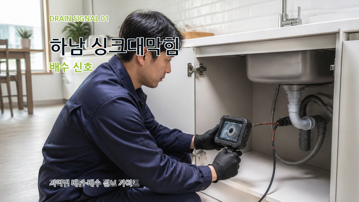 하남 싱크대막힘