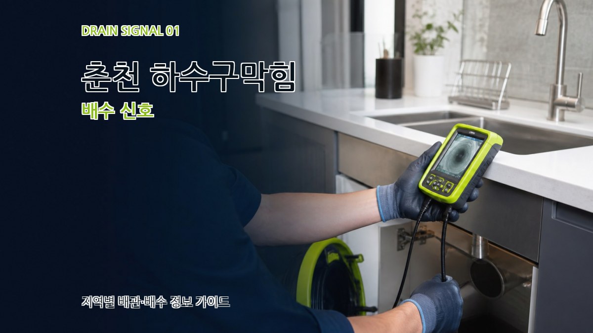 춘천 하수구막힘