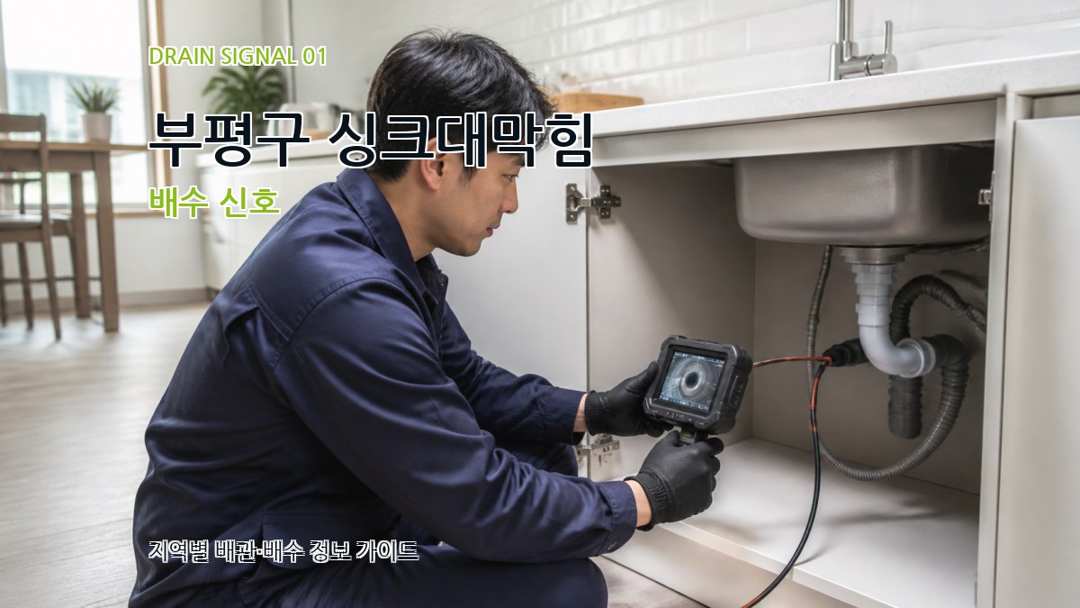 부평구 싱크대막힘