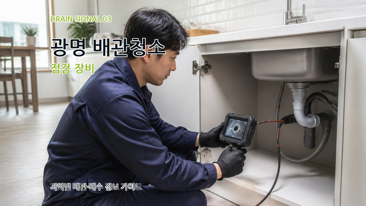 광명 배관청소 점검 장비