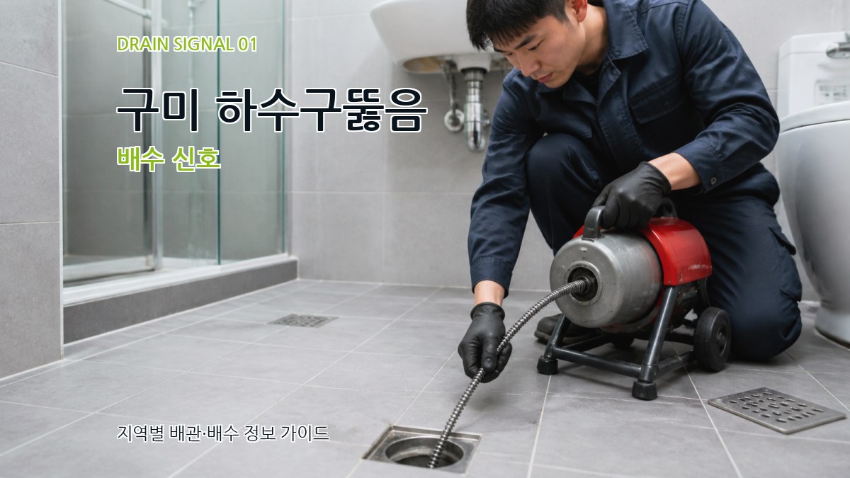 구미 하수구뚫음