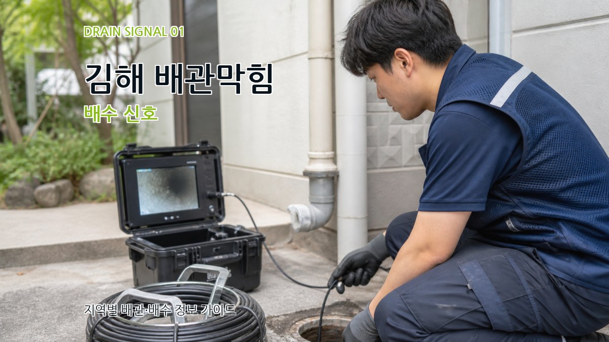 김해 배관막힘