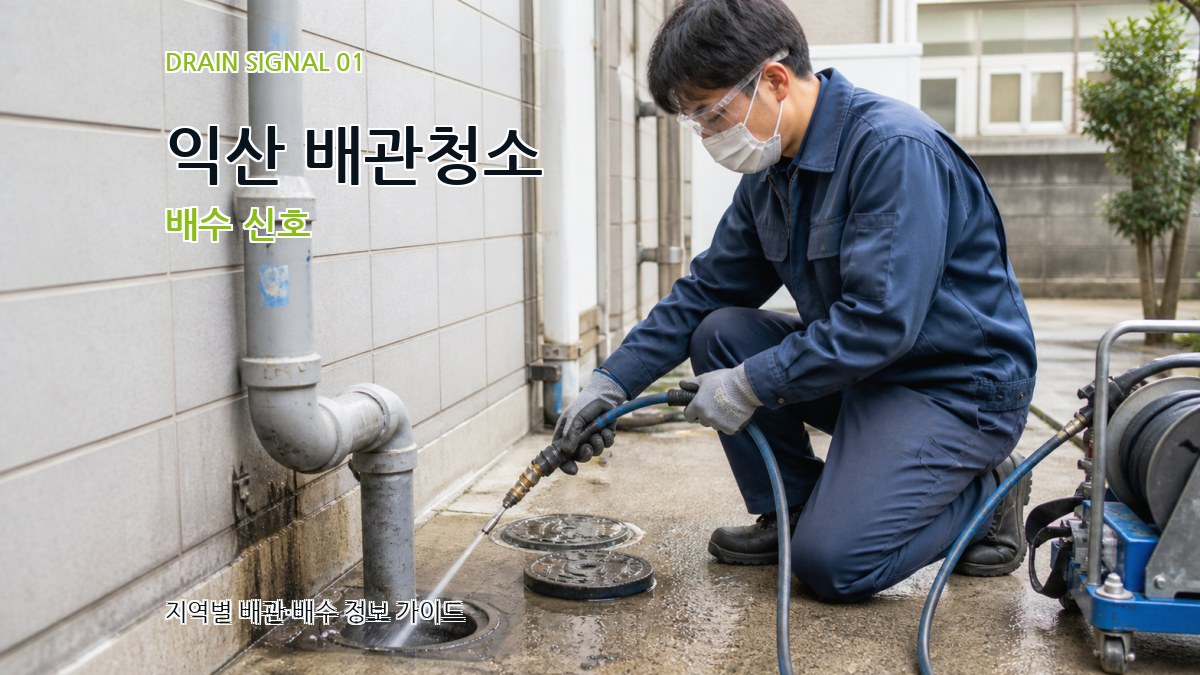 익산 배관청소