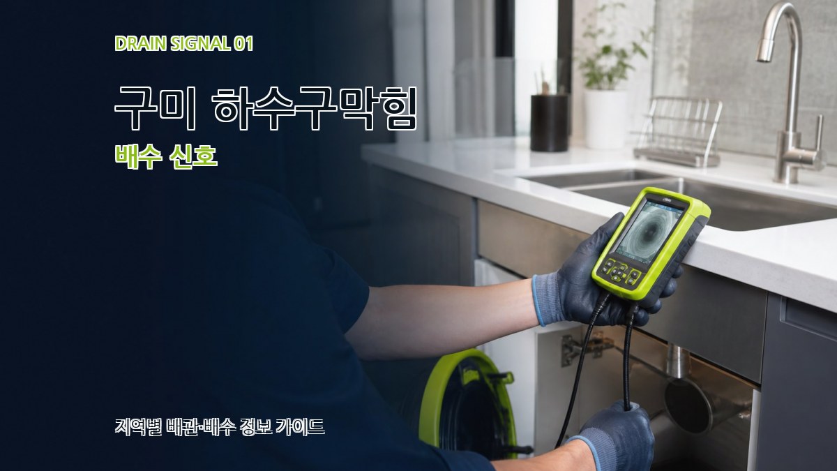 구미 하수구막힘