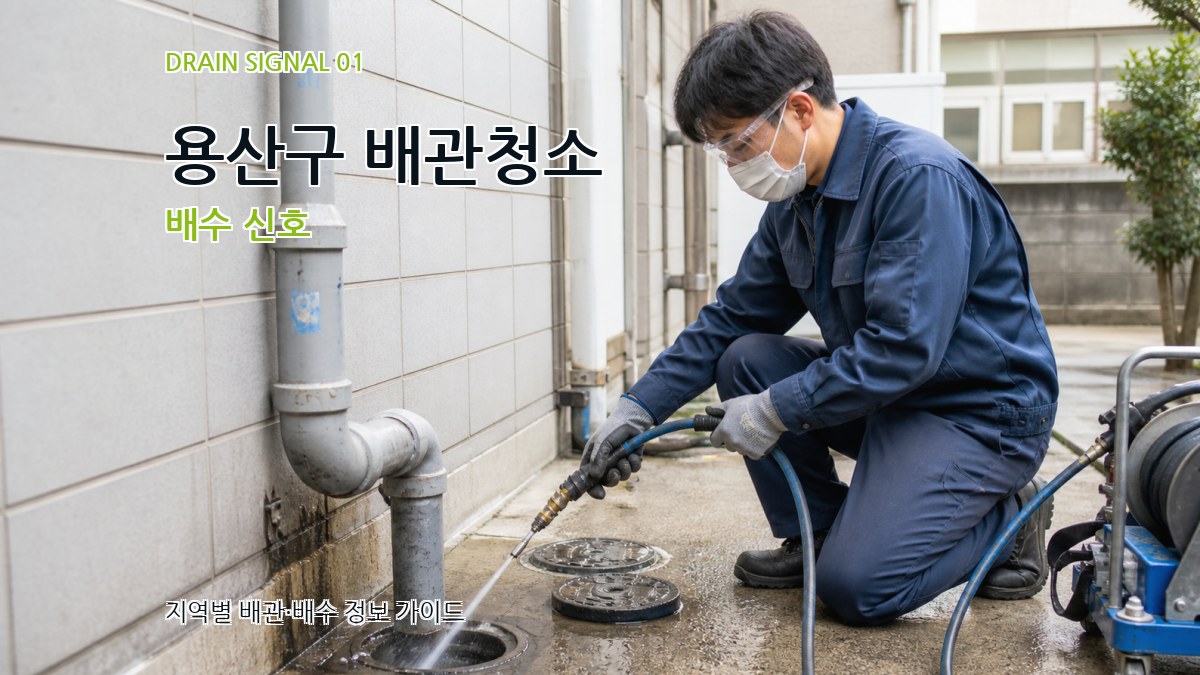 용산구 배관청소
