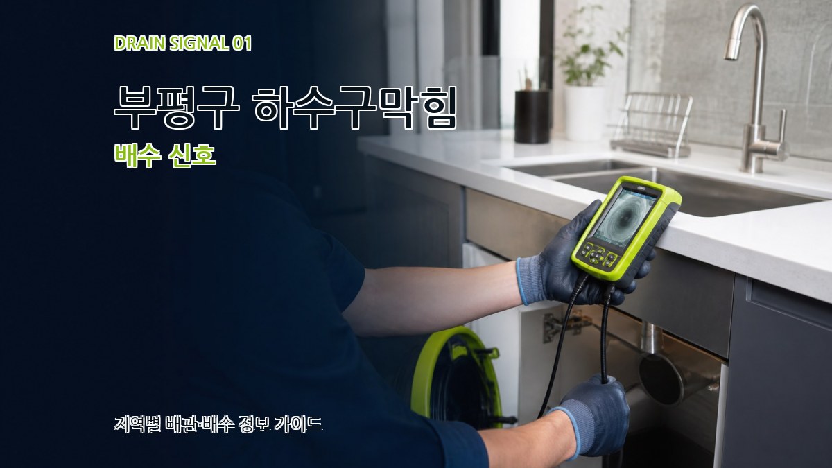 부평구 하수구막힘