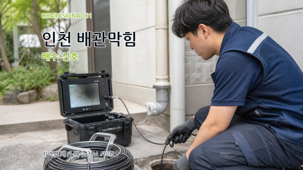인천 배관막힘