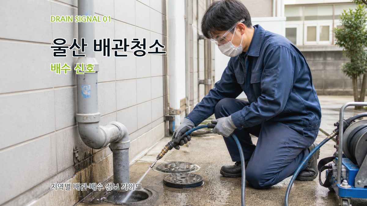 울산 배관청소