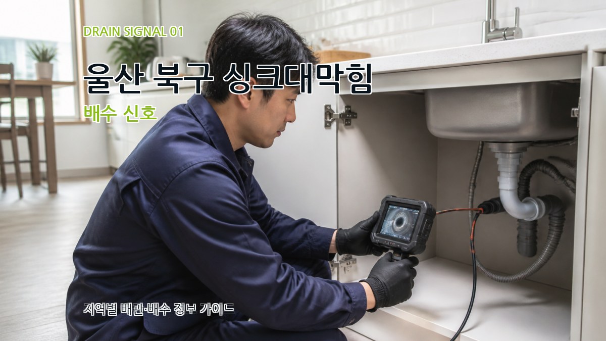 울산 북구 싱크대막힘