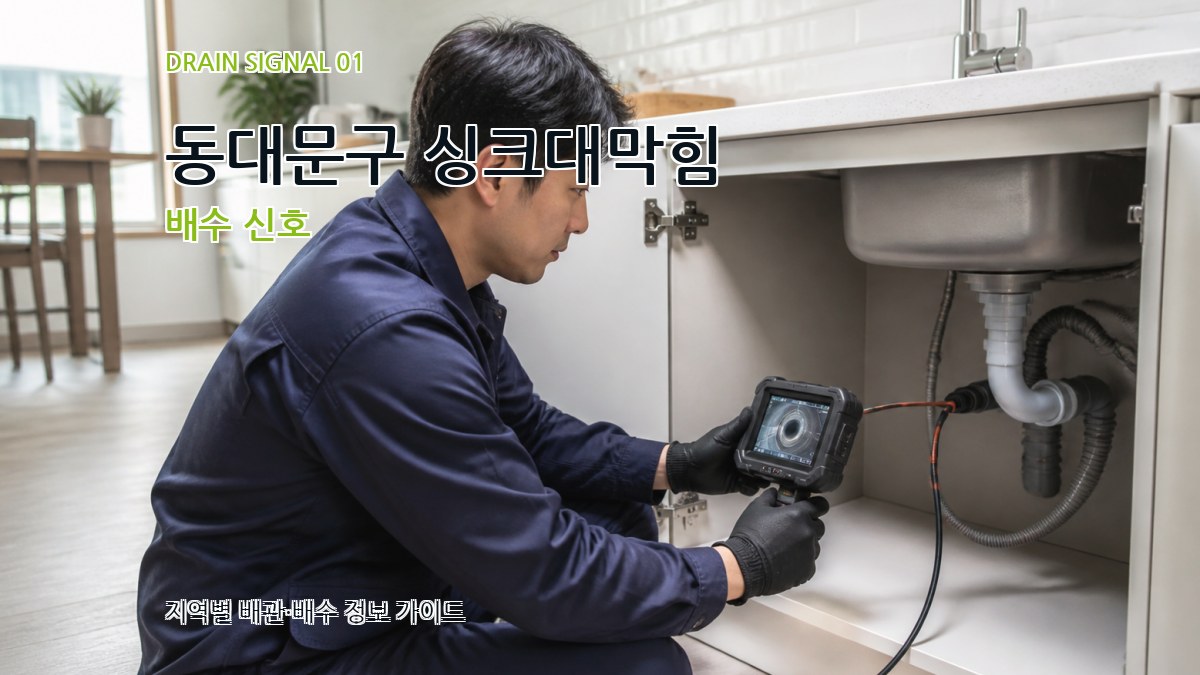 동대문구 싱크대막힘