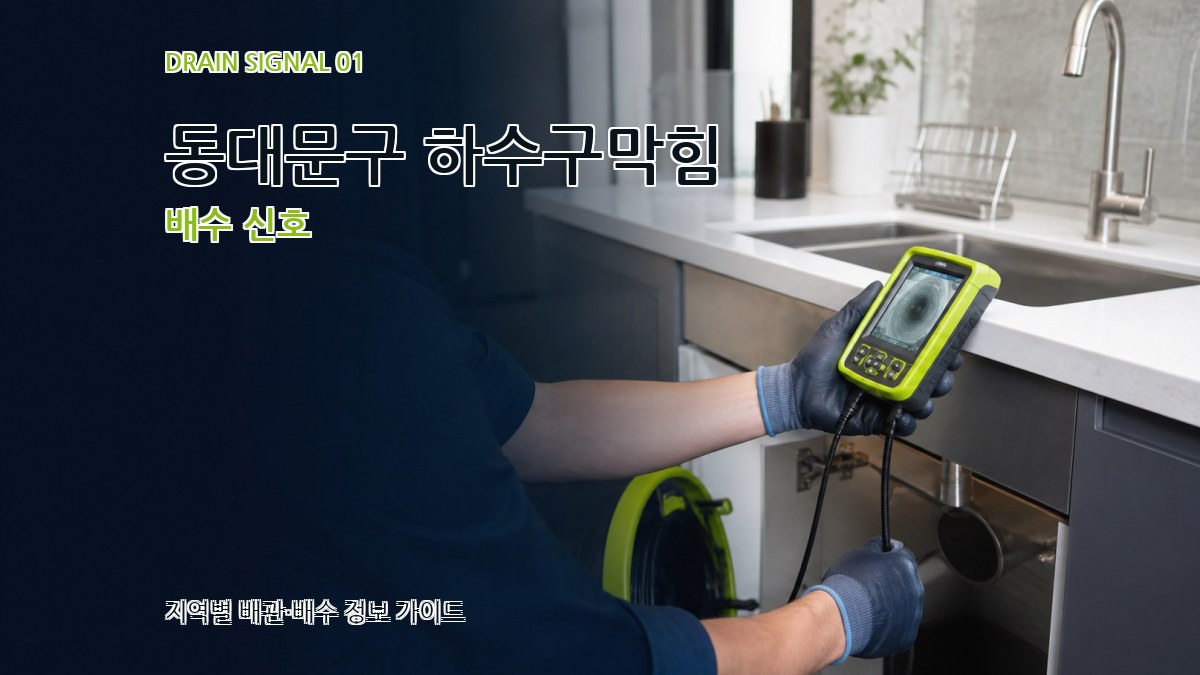 동대문구 하수구막힘