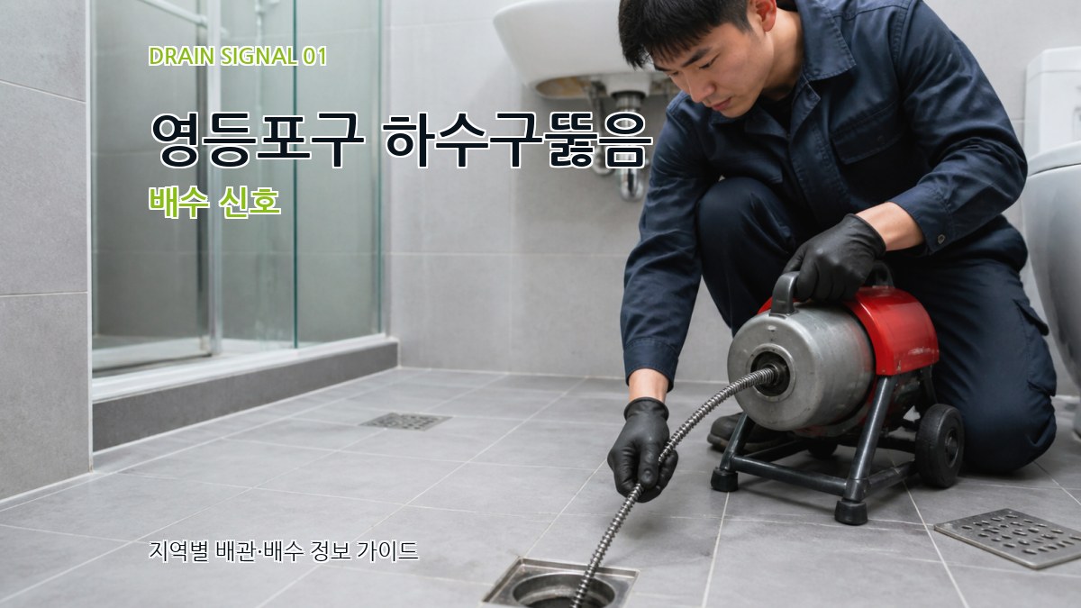 영등포구 하수구뚫음