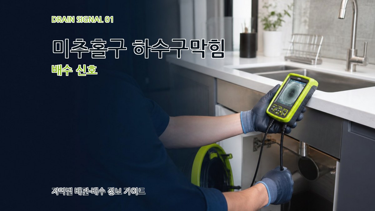 미추홀구 하수구막힘