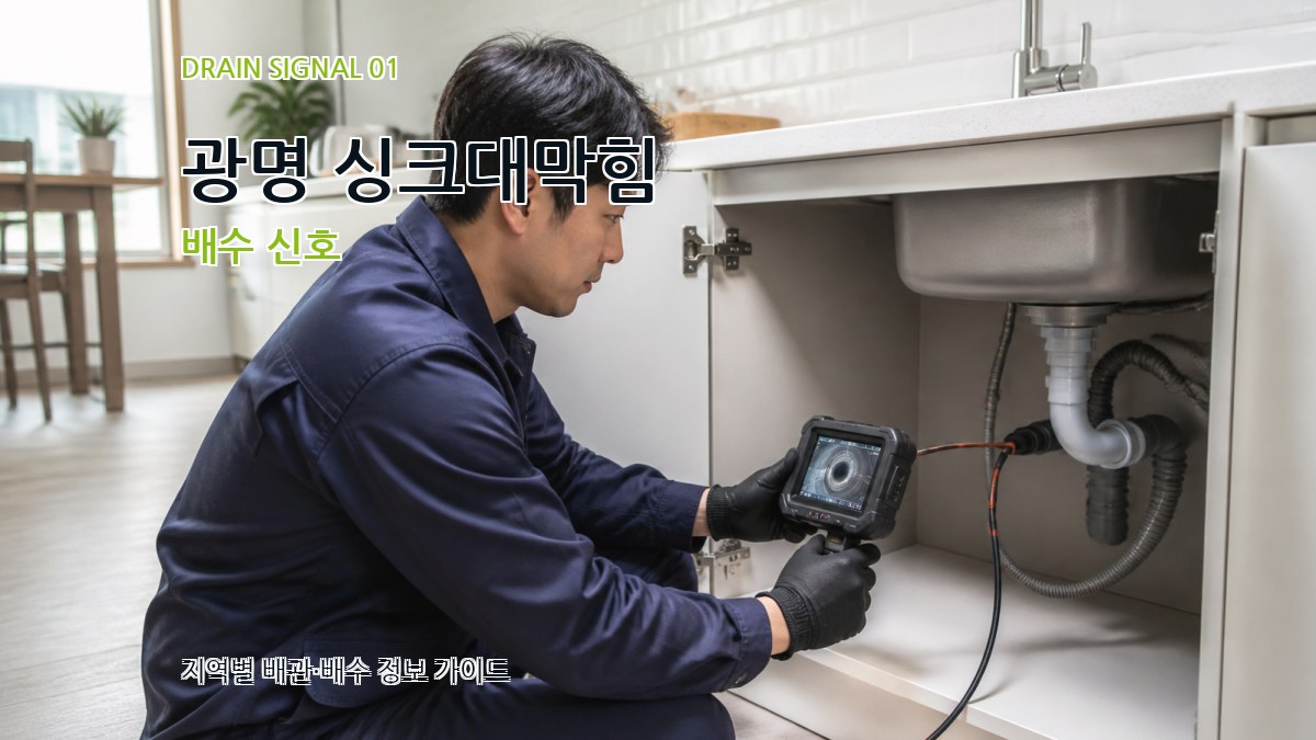 광명 싱크대막힘