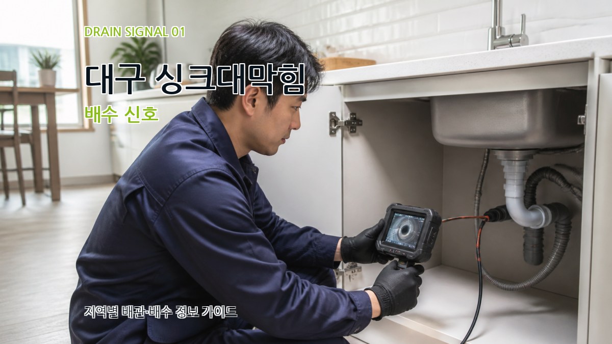 대구 싱크대막힘