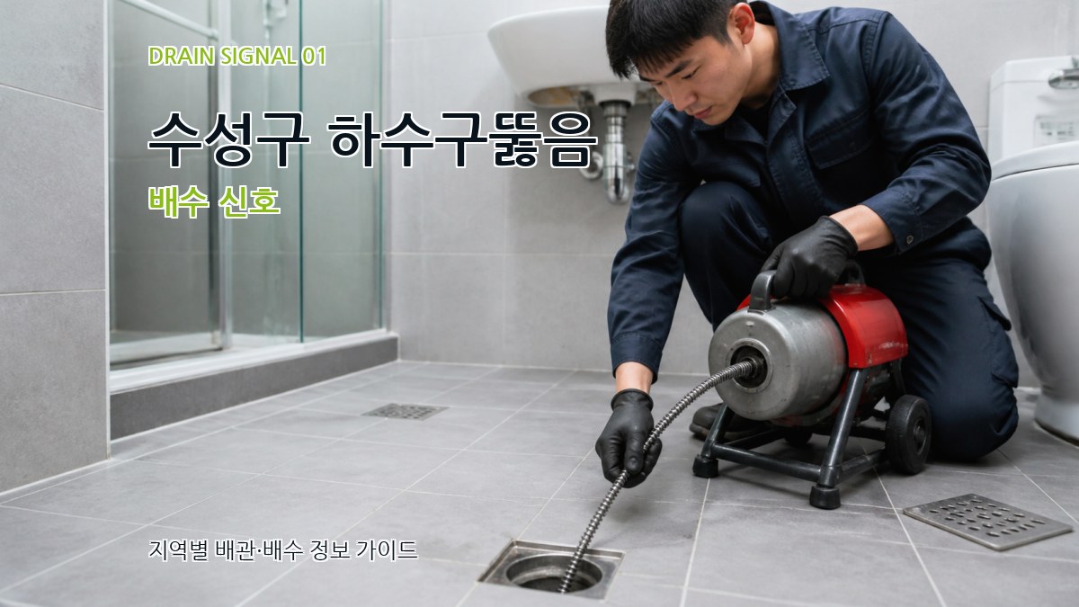 수성구 하수구뚫음