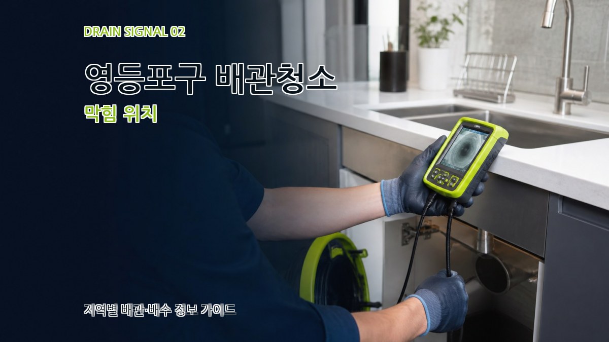 영등포구 배관청소 막힘 위치