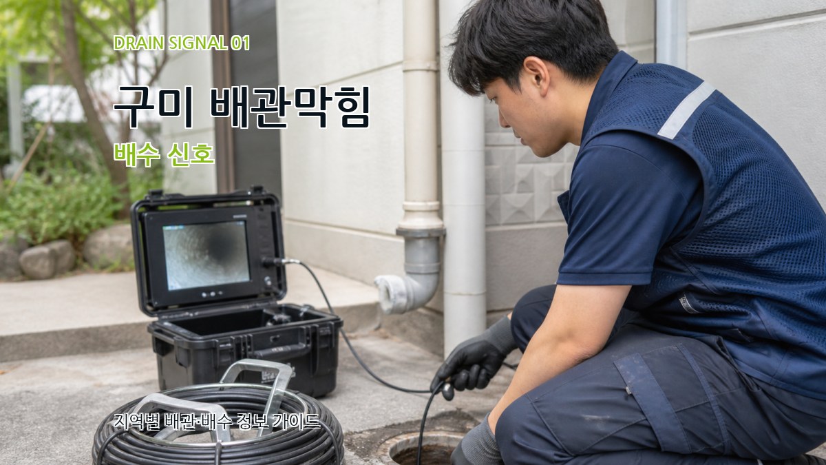 구미 배관막힘