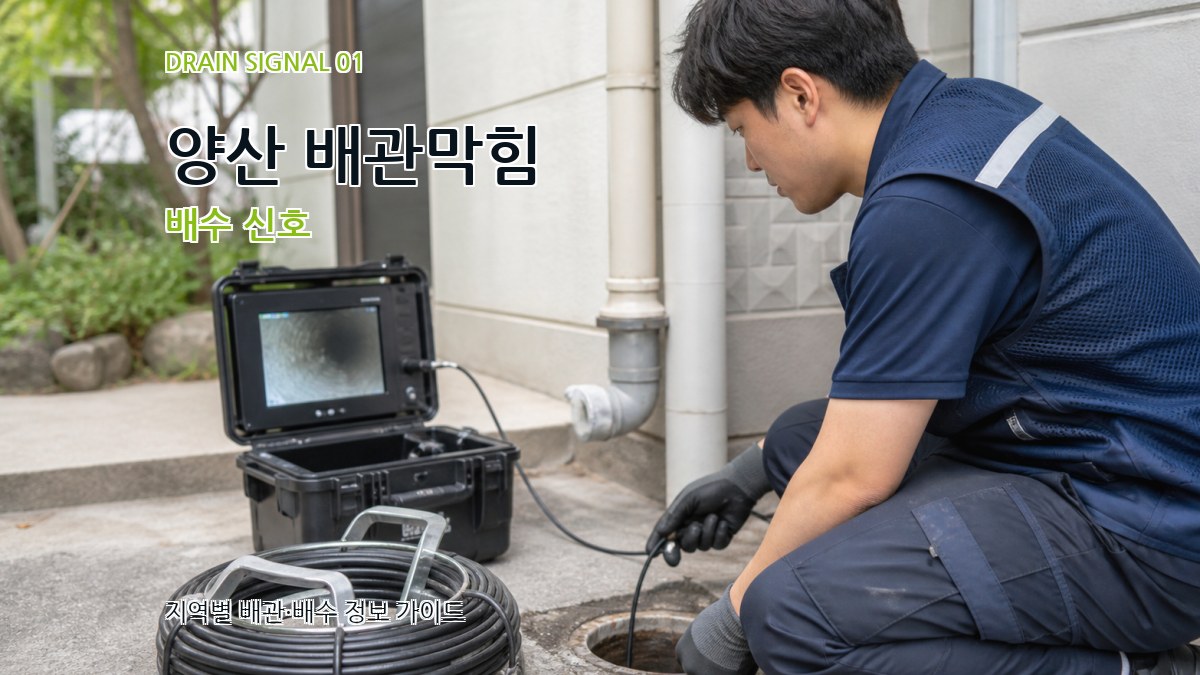 양산 배관막힘