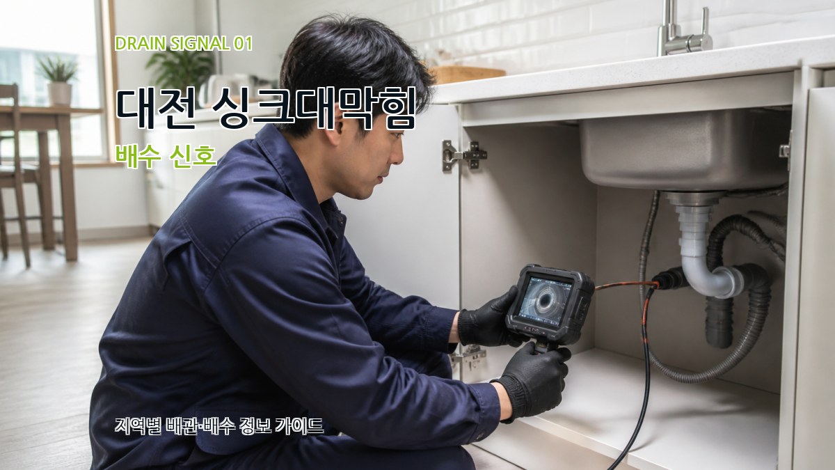 대전 싱크대막힘