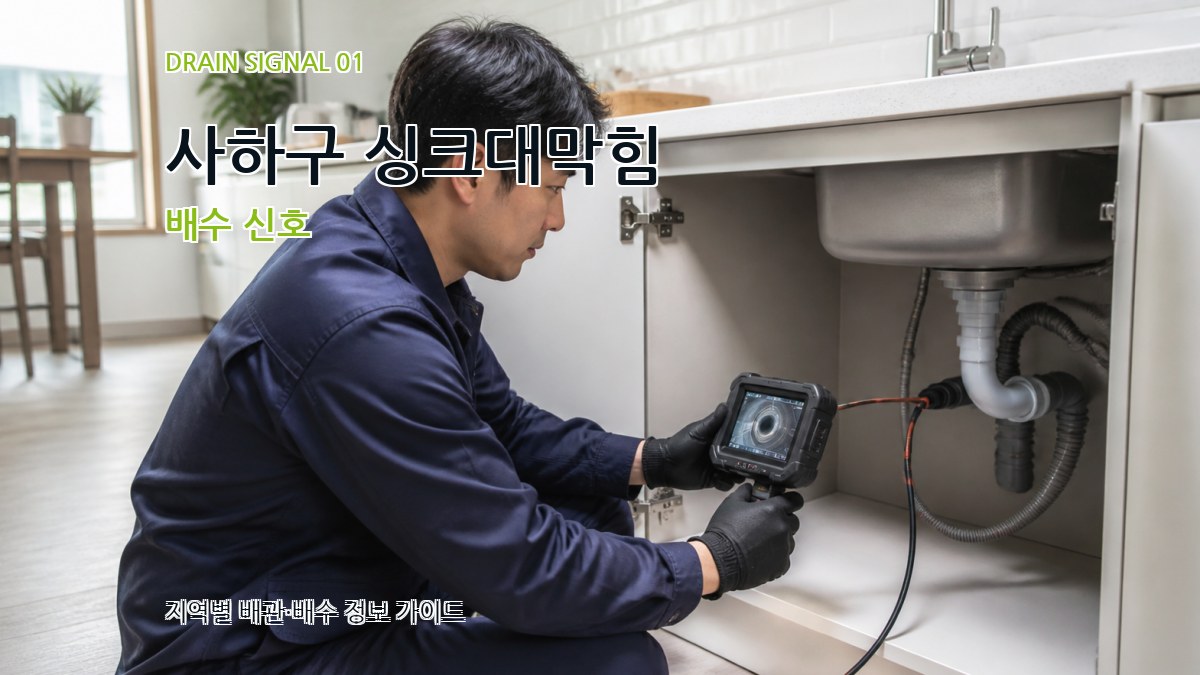 사하구 싱크대막힘