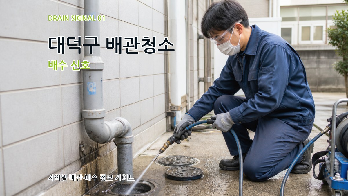 대덕구 배관청소