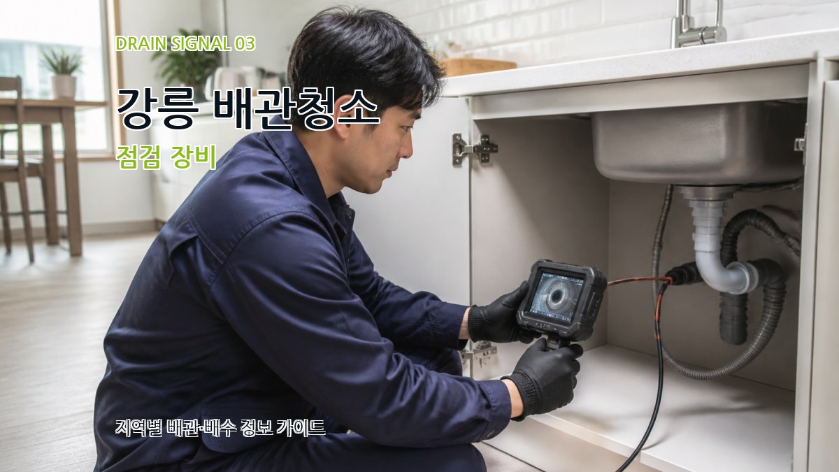 강릉 배관청소 점검 장비