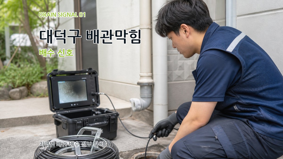 대덕구 배관막힘