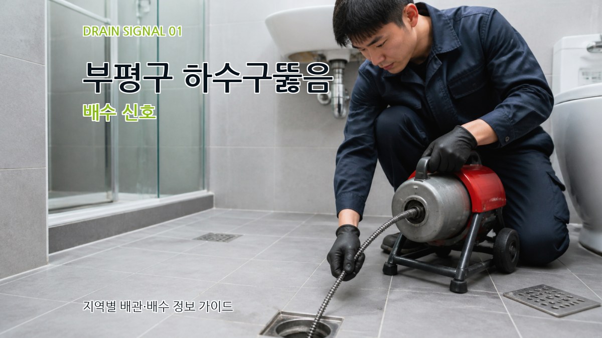부평구 하수구뚫음