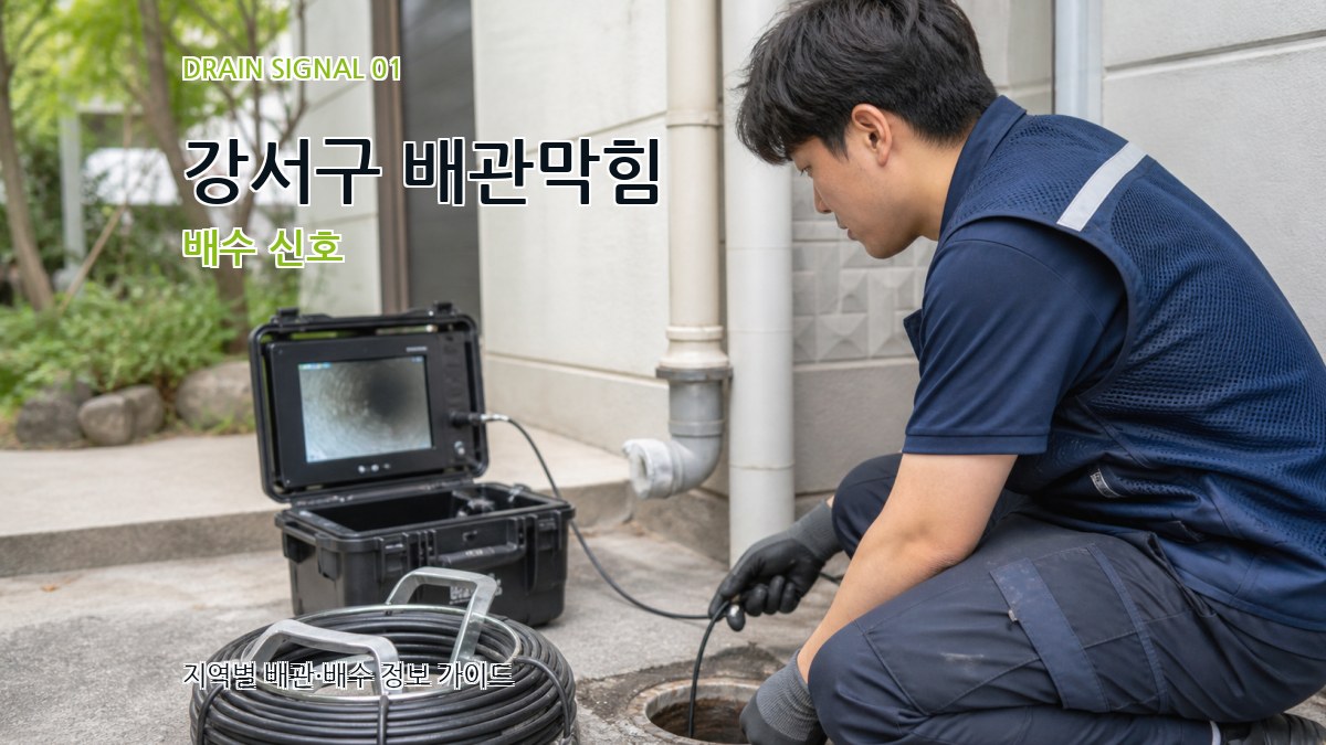 강서구 배관막힘