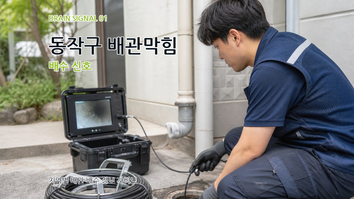 동작구 배관막힘
