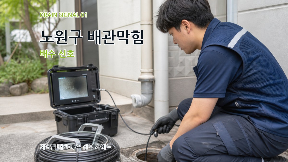 노원구 배관막힘