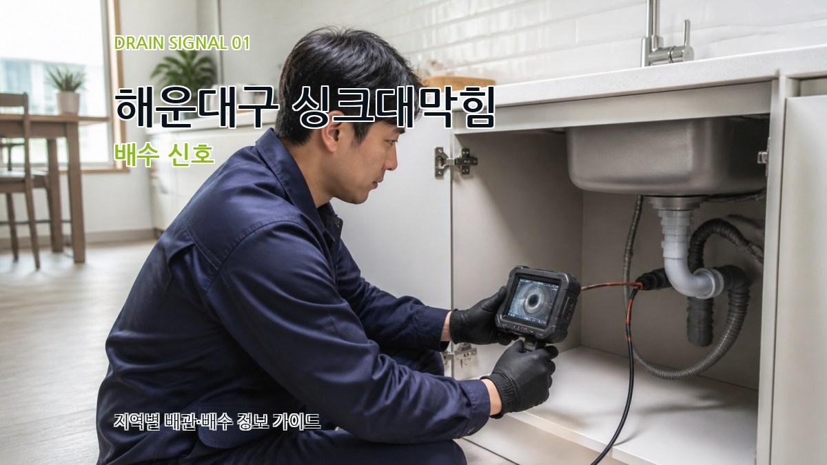 해운대구 싱크대막힘