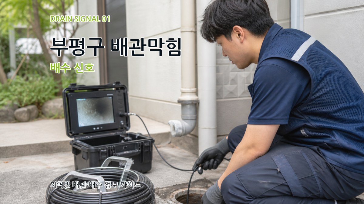 부평구 배관막힘