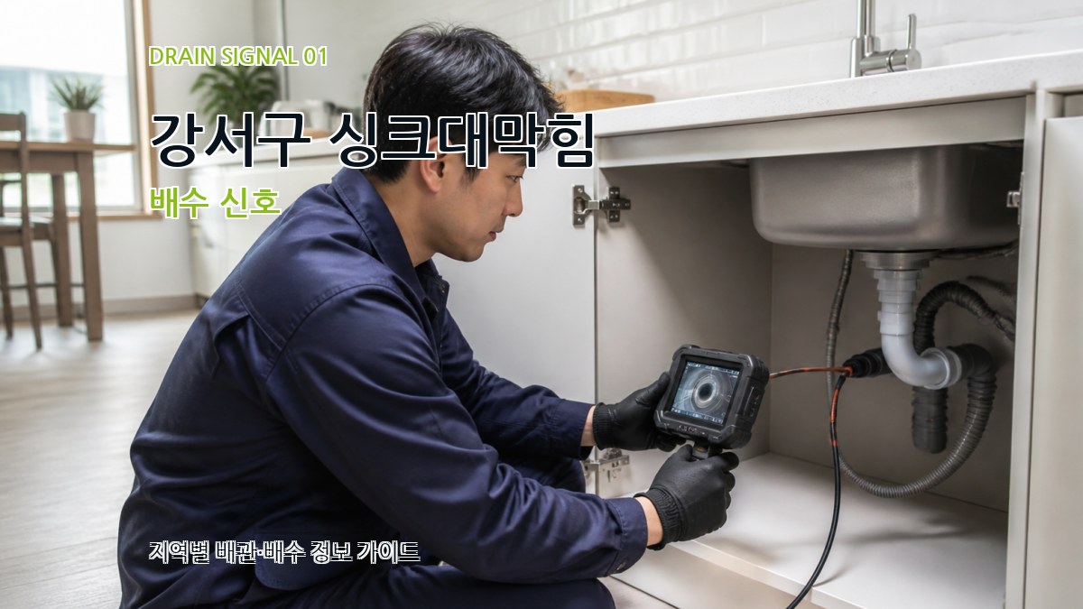 강서구 싱크대막힘