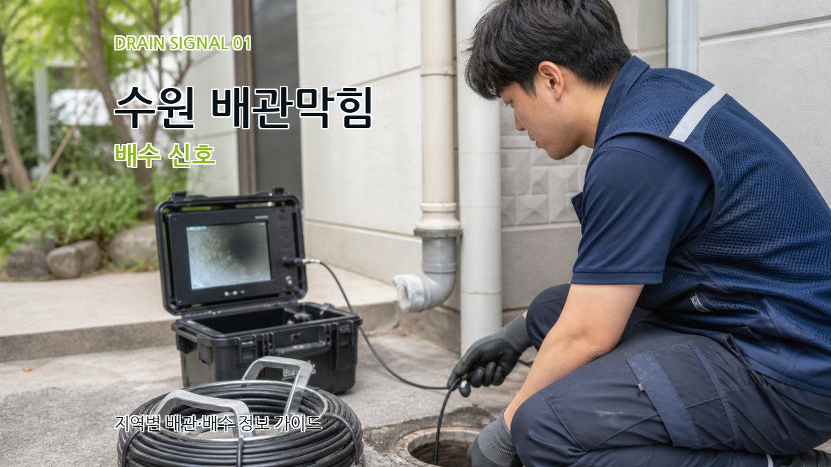 수원 배관막힘