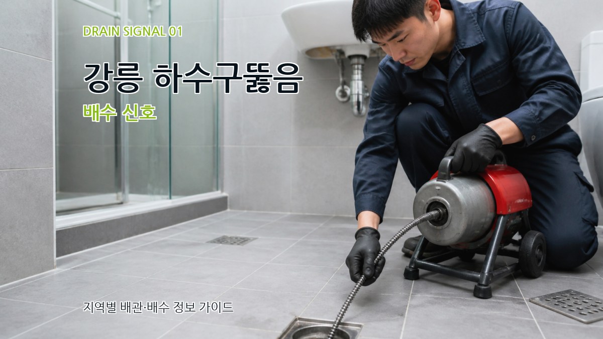 강릉 하수구뚫음