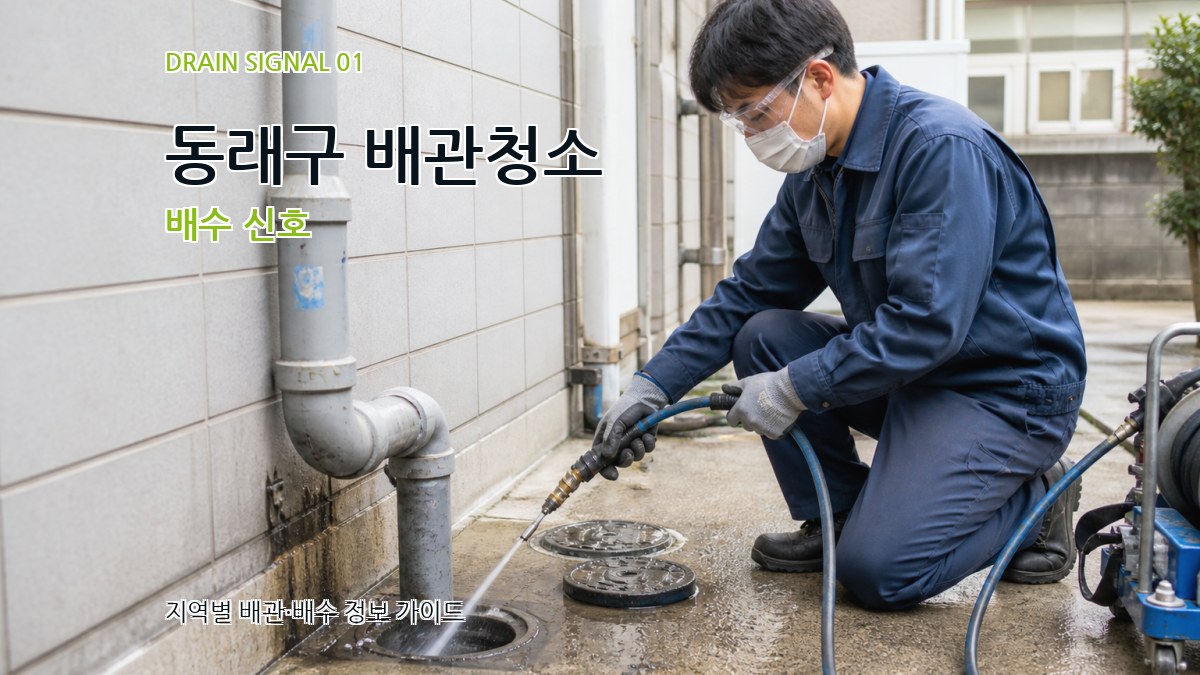 동래구 배관청소