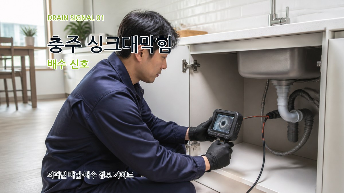 충주 싱크대막힘