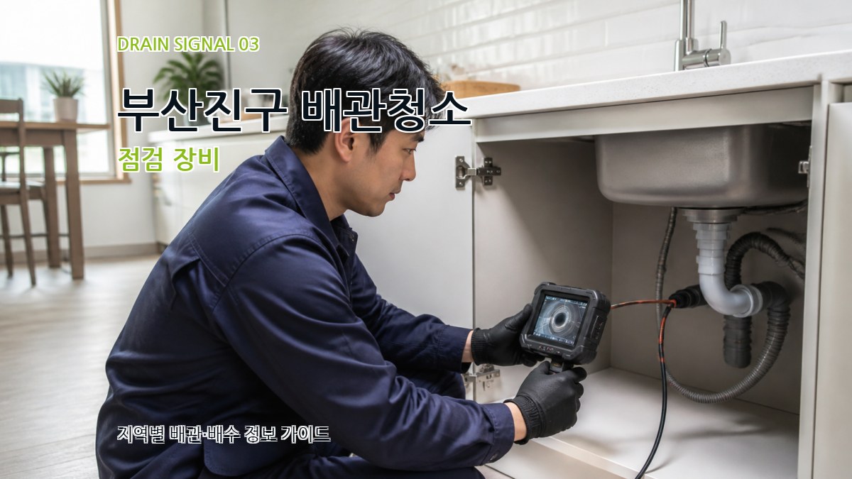 부산진구 배관청소 점검 장비
